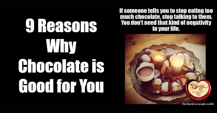 Chocolate is Good for You!
